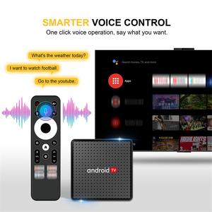 Reproductor multimedia multilingüe livego X5 Android Box con doble Wifi 5.0 H313 Smart TV Box 4K con control remoto por voz. - Product Image 5