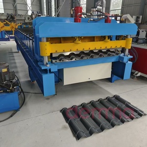 2024 Beste Geglazuurde Tegelrolvormmachine Voor Dakpannen Voor Baksteenmachines - Product Image 3