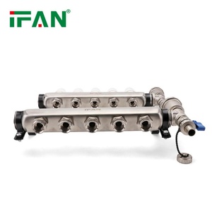 IFAN Meilleure vente Collecteur de <span class=keywords><strong>chauffage</strong></span> par le <span class=keywords><strong>sol</strong></span> en acier inoxydable, Ensemble de mélange, Collecteur à alimentation centrale, Raccords de collecteur - Product Image 2