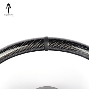 Volante de Fibra de Carbono Compatible con Modelos Antiguos y Nuevos de Mercedes Benz Clase A A200 <span class=keywords><strong>A180</strong></span> A260 A45 AMG W205 C63 W211 W206 E63 G63 GLS63S GLA45 - Product Image 2