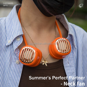 باور بانك + مروحة برقبة قابلة لإعادة الشحن ، مجموعة هدايا عيد الميلاد للشركات - Product Image 5