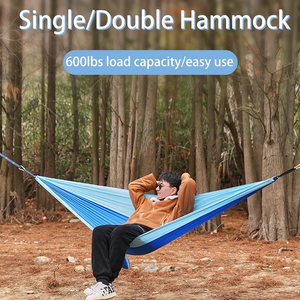 Taille unique 270*140cm <span class=keywords><strong>hamac</strong></span> de camping résistant à la déchirure de meilleure qualité pour les voyages en plein air - Product Image 2