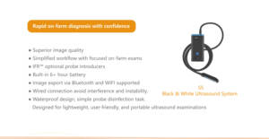 BMV S5 instrumen dokter hewan hitam dan putih USB pemindai Ultrasound Probe tranrektal untuk Bovine dan Equine penggunaan hewan besar - Product Image 6
