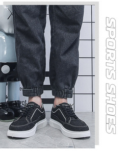 Chaussures pour hommes, respirantes, nouvelle tendance, en toile, style décontracté, chaussures de skate - Product Image 5