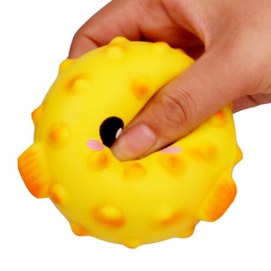 Jouet en mousse PU en forme de poisson-bouffant mignon, à récupération lente, cadeau de dessin animé pour enfants de 2 à 4 ans, unisexe - Product Image 5