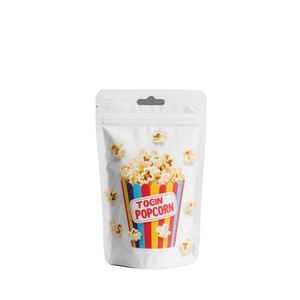 Bolsas de Alimentos Reutilizables con Cierre Hermético, Impresión Personalizada, Bolsas de Mylar para Empacar Palomitas de Maíz, Bolsa con Base - Product Image 2