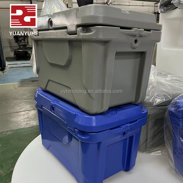 OEM Rotomolded LDPE Plastic Ice Cooler Box Rotational Molding Mold Maker