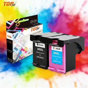 Cartucho de Tinta Remanufacturado Compatible Premium Topjet 305XL 305 XL para <span class=keywords><strong>hp</strong></span> 305 XL, Cartucho de Tinta para Impresora DeskJet Plus 2300 - Product Image 1