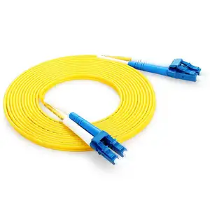 Personalizar MPO Cable de fibra óptica LC SC FC ST Cable de conexión de fibra óptica Cable de puente OM3 OM4