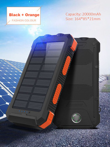 Nieuwe Product Ideeën Dubbele USB Waterdichte Snelle Oplading Ultra Dunne Slimme Mobiele Draagbare Oplader 10000mAh Universele Telefoon <span class=keywords><strong>Solar</strong></span> - Product Image 2