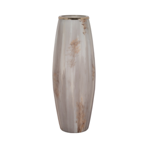 Vaso in vetro curvo per soggiorno, decorazione per la casa, pezzo d'accento per composizioni floreali - Product Image 1