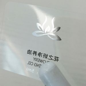 Etiqueta roja de vinilo de tamaño personalizable para perfume aceites esenciales Etiqueta Privada Pakistán superficie brillante fuerte adherencia embalaje - Product Image 6