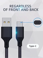 Câble de charge USB-C de 1 mètre pour manette PS5/Xbox Series S X – Accessoire très prisé