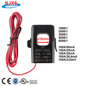 Transformador de corriente de núcleo dividido OPCT16ATL que mide 0-150A con salida mA, mV y V - Product Image 2