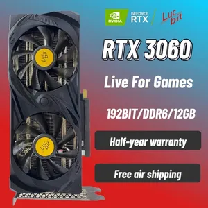 Lucbit kartu grafis Rtx 3060, kartu Video Gpu 12gb untuk bermain game