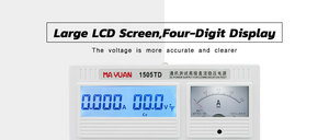 Alimentation numérique AC/DC 1505TD à 4 chiffres avec démarrage à une touche pour la réparation de téléphones mobiles et d'ordinateurs - Product Image 2