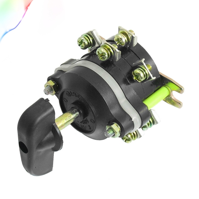 HZ10-10P/3 220V/DC-21A 3 Position Latching 9 Terminals Changeover Combination Switch new