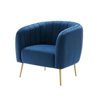 Fauteuil de luxe très demandé pour hôtel, bureau à domicile, salon, hôpital, villa – Design moderne en tissu