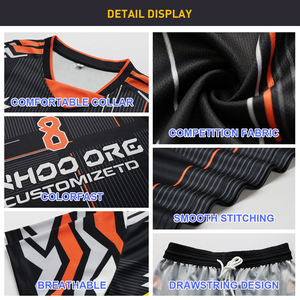 Maßgeschneiderte 25/26 Internationale Team- und Vereins-Fußballspieler Trainingsausrüstung Atmungsaktives Gewebe Individuelles Fußballtrikot - Product Image 2