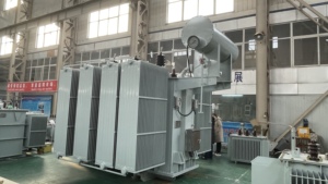 Trasformatore di Potenza ad Alta Tensione 110KV <span class=keywords><strong>Serie</strong></span> 63000kva Immerso in Olio con Regolazione di Tensione in Carico - Product Image 2