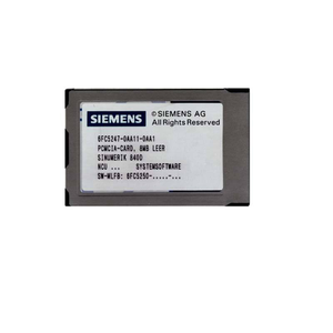 6FC5247-0AA11-0AA2 802D / 810D / 840D Carte PC 6FC5247-0AA11-0AA2 840D Carte PCMCIA 8 Mo 6FC5247-0AA11-0AA1 - Product Image 1
