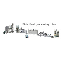 Machine de fabrication de ligne de pêche, flotteur sec aliments pour poissons machine commerciale d'aliments pour poissons