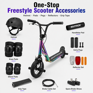 Scooter Stunt Park per adolescenti adulti Freestyle Trick Scooter per Scooter per adulti con punti estremi - Product Image 4