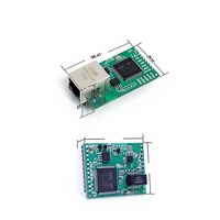 Módulo de Puerto Dual/Tri-serial a Ethernet, Interfaz TTL a Red, MQTT, Gateway Modbus de Grado Industrial USR-TCP232-E2/ED2
