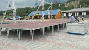 Sistema de Plataforma de Escenario Portátil de Alta Calidad con Estructura de Aluminio <span class=keywords><strong>para</strong></span> Bodas, Exposiciones, Ferias Comerciales y Eventos - Product Image 6
