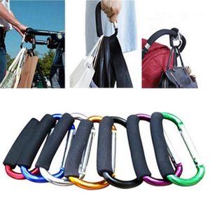 Mosquetón de aluminio en forma de D con capacidad de carga de 10 kg, gancho para senderismo al aire libre con mango de espuma para accesorios deportivos - Product Image 4