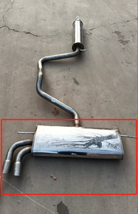 Marmitta fabbrica VW Golf Car silenziatori di scarico tubi di scarico per <span class=keywords><strong>VOLKSWAGEN</strong></span> GOLF VIVI <span class=keywords><strong>1.4</strong></span> <span class=keywords><strong>TSI</strong></span> 2012-marmitta di scarico 2019 - Product Image 2