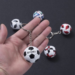 Hot Selling 2026 World Football Tournament Pu Leather Environmentally Friendly Mini Football High-quality Durable Keychain - Product Image 3