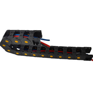 Chaîne de guidage hydraulique pour routeur CNC, prix imbattable, <span class=keywords><strong>guide</strong></span>-câble, chaîne d'énergie, chaîne de traînage en nylon 45x50 à l'intérieur - Product Image 1