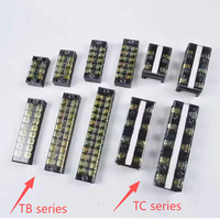 Bloc de bornes à vis série TC 60A 100A 150A 200A 300A 400A 600A 800A 1000A en cuivre pur pour connecteur de fil électrique