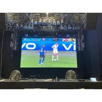 2 par 3 mètres Pakistan Géant Publicitaire Incurvé D'étape de Location Mur 2.6mm A Mené L'écran pour le Concert