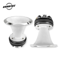 Haut-parleur de voiture avec diaphragme en titane de 2 pouces, diffuseur en aluminium, 300W max, 8 ohms, cornet de 2 pouces