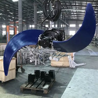 Mélangeur à faible vitesse à flux direct pour cuve anaérobie QJB2.2/4-1100/2-51P, pompe à hélice submersible 380V 2.2kW