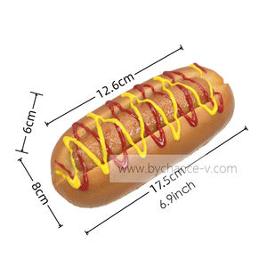 Modelo de Salchicha Realista Reutilizable para Entrenamiento, Exhibición, Impermeable, Juguete de Comida Falsa para Muestras de Menús de Restaurantes, Escenarios de Aula - Product Image 4