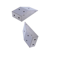 Boîtier de pédale de guitare personnalisé 1590b en aluminium usiné CNC, électro-érosion à fil, acier inoxydable pour pièces de guitare