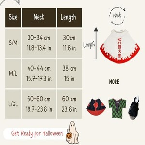 WL ชุดคอสเพลย์อ<span class=keywords><strong>นินจา</strong></span>สำหรับสุนัขสัตว์เลี้ยงขนาดกลางขนาดเล็กสำหรับกิจกรรมฮาโลวีนและคอสเพลย์ - Product Image 6