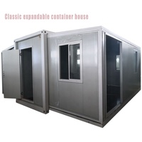 Villa préfabriquée de luxe minimaliste entièrement meublée avec plusieurs chambres, maison conteneur extérieure, maison modulaire extensible de 20 pieds