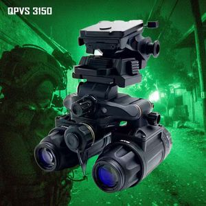แว่นมองกลางคืนระดับมืออาชีพ QPVS31 GEN2+ พร้อมหลอดเพิ่มความเข้มแสงภาพ IIT FOM1400+ ระยะ 1500 เมตร 8 ระดับความสว่าง ราคาโรงงาน - Product Image 6