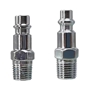 Raccords de compresseur pour tuyau d'air Euro 1/4'' BSP, connecteurs de ligne d'air en acier inoxydable, <span class=keywords><strong>kit</strong></span> de connecteurs mâle et femelle, coupleur d'air - Product Image 2