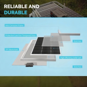 Système solaire domestique monocristallin avancé de 200 W pour une efficacité élevée, réduction de 22 % des factures d'électricité, APH-P53 200 W, solution solaire domestique - Product Image 5