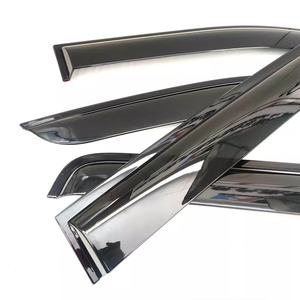 Accessoires de voiture, déflecteur de vent pour Toyota Tacoma Double Cab 4 portes 2016-2021, pare-pluie, protection contre les intempéries, visière de fenêtre - Product Image 2