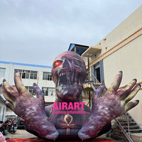 Monstre gonflable effrayant, nouveau design, vampire gonflable, Halloween, décorations d'horreur personnalisées