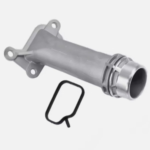 Conector de manguera de agua Bmw 11127810707 para bloque de cilindros N47, pieza de repuesto, manguera de refrigerante de aluminio y plástico - Product Image 1