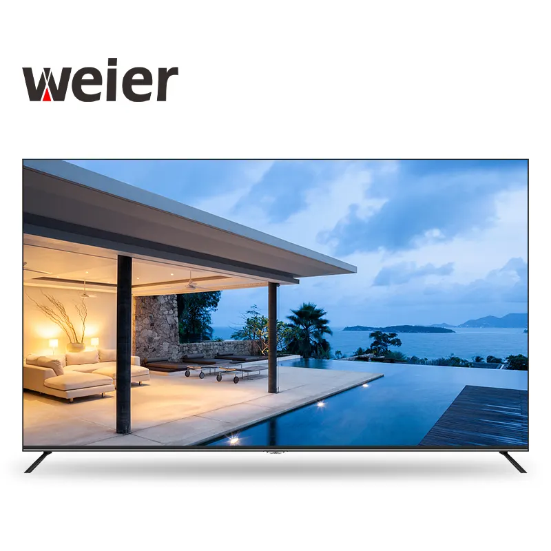 weier New Design 32 Inch Android System Mirror Waterproof Hotel Bathroom Bathtub TV