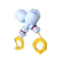Capteur de niveau d'eau liquide PP 52 mm Interrupteur à flotteur horizontal vers le bas avec capteur de niveau d'eau de haute qualité