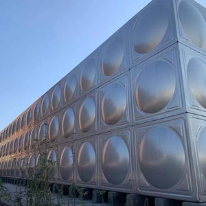 304 paslanmaz çelik kare yangın yalıtımı BDF yeraltı kalınlaşmış depolama çatı su kaynağı kulesi 1000L otomatik 1 yıl - Product Image 3